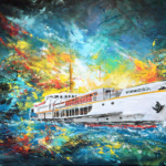 Ada Vapuru İstanbul Serisi 2